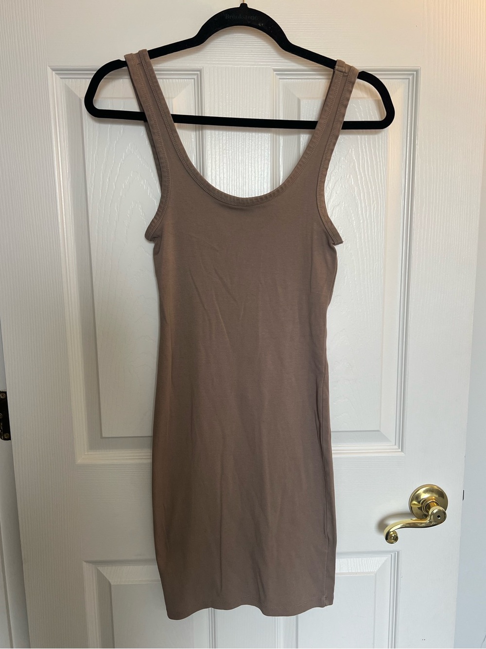 H&M Basic Tan Dress